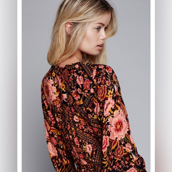 SPELL Babushka (BABS) Free People Dress Gown S - Picture 8 of 15